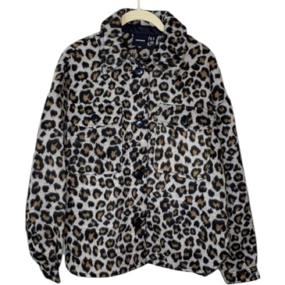 Vero Moda Vmleony Animal Leopard Print Long Sleeve Jacket Size XS - Picture 5 of 13